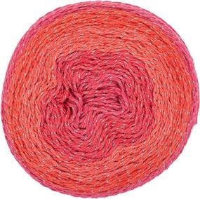 img 1 attached to E887 9930 Croquette Crochet Thread Red