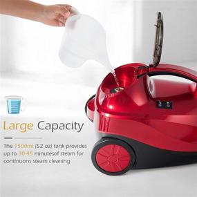 img 1 attached to 🧼 ARLIME Steam Cleaner: Efficient Carpet & Upholstery Deep Cleaning with 19 Accessories, Portable Multipurpose Household Steamer