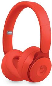 img 4 attached to Beats Solo Pro Wireless Noise Cancelling On-Ear Headphones - Red (Renewed)