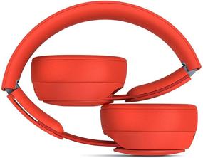 img 3 attached to Beats Solo Pro Wireless Noise Cancelling On-Ear Headphones - Red (Renewed)
