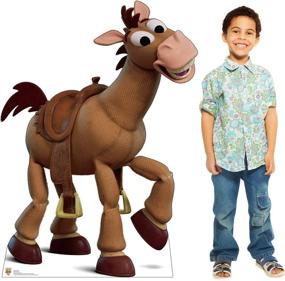 img 2 attached to 🎯 Disney Pixar Toy Story 4 Bullseye Cardboard Cutout - Life Size Standup | Perfect Gift for Fans!