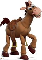 🎯 disney pixar toy story 4 bullseye cardboard cutout - life size standup | perfect gift for fans! логотип