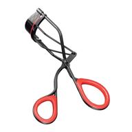 revlon extra curl eyelash curler: achieve longlasting lash curls for all eye shapes with non-slip finger grip, mahogany flame and black out logo