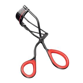 img 4 attached to Revlon Extra Curl Eyelash Curler: Achieve Longlasting Lash Curls for All Eye Shapes with Non-Slip Finger Grip, Mahogany Flame and Black Out