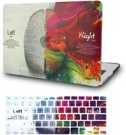 🧠 stylish brain design: kecc laptop case compatible with old macbook pro 13" (cd drive) - complete protection bundle with keyboard cover - a1278 hard shell cover logo