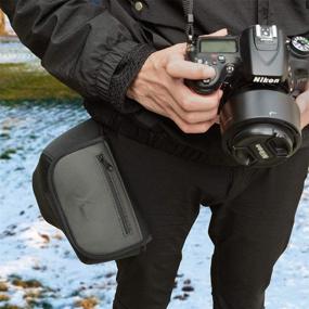 img 2 attached to Превосходный чехол для фотокамеры из неопрена: полная защита для Nikon, Canon, Olympus и другихющихого.