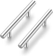 🚪 ravinte 30 pack 5'' brushed nickel stainless steel cabinet pulls - stylish kitchen drawer handles with 3'' hole center логотип