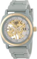 tko tk626gy mechanical movement skeleton logo