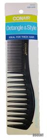 img 2 attached to 💇 Conair Styling Essentials Wide-Tooth Lift Comb 1 ea (Pack of 3) - Optimal Hair Styling & Volume Boosting Tools