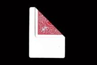 blank face cards bicycle red logo