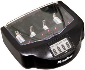 img 4 attached to ⚡️ MaximalPower FC999 Model Universal Battery Charger Station: Charging Alkaline, RAM, Ni-MH, Ni-CD, AA, AAA, C, D, and 9V Batteries with Efficiency