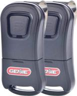 🔐 genie g1t garage door opener remotes (2 pack) - safe, secure access | compatible with genie intellicode openers logo