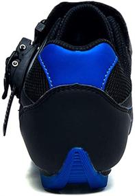 img 3 attached to Ruiatoo Spinning Mountain Reflective Black Blue Men's Shoes: Enhanced Comfort and Style