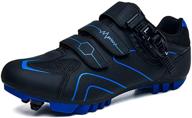 ruiatoo spinning mountain reflective black blue men's shoes: enhanced comfort and style логотип