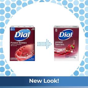 img 1 attached to 🍓 Мыло для ухода за кожей Dial Power Berries - 32 плитки