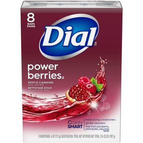 img 4 attached to 🍓 Мыло для ухода за кожей Dial Power Berries - 32 плитки