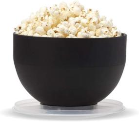 img 2 attached to 🍿 W&amp;P Microwave Silicone Popcorn Popper Maker: Collapsible Bowl with Measuring Cup, BPA Free - Eco-Friendly and Waste-Free Popcorn Making, Up to 9.3 Cups Popped