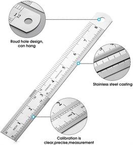 img 1 attached to 🔧 Metal Stainless Machinist Metric Tool: MFJUNS