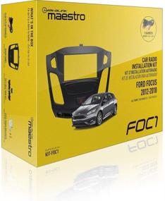 img 1 attached to 🚗 Улучшенный набор Maestro FOC1 Dash Kit и T-Harness для моделей Ford Focus 2012 года и более поздних обновлений.