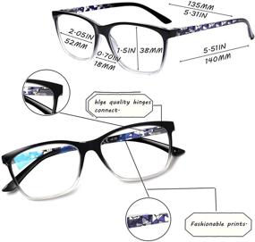 img 3 attached to SIGVAN Eyeglasses with Anti-Reflective Lens Coating for Enhanced Reading Experience