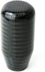 img 1 attached to iJDMTOY Glossy Black Real Carbon Fiber Shift Knob – Compatible 🔘 With Most Car Models: 6-Speed, 5-Speed, 4-Speed Manual or Automatic, and More