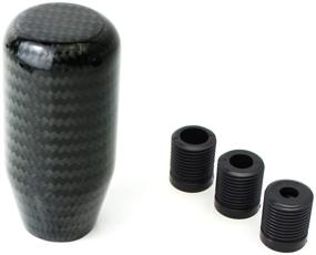 img 3 attached to iJDMTOY Glossy Black Real Carbon Fiber Shift Knob – Compatible 🔘 With Most Car Models: 6-Speed, 5-Speed, 4-Speed Manual or Automatic, and More