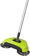 🧹 spin sweeper: cordless spinning broom for effortless cleaning on hard surfaces! as seen on tv – lightweight, 3-in-1 non-electricity dust collector [assort colors] logo