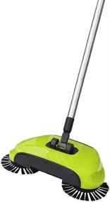 img 1 attached to 🧹 Spin Sweeper: Cordless Spinning Broom for Effortless Cleaning on Hard Surfaces! As Seen on TV – Lightweight, 3-in-1 Non-Electricity Dust Collector [Assort Colors]