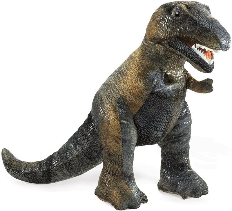 folkmanis tyrannosaurus rex hand puppet 로고