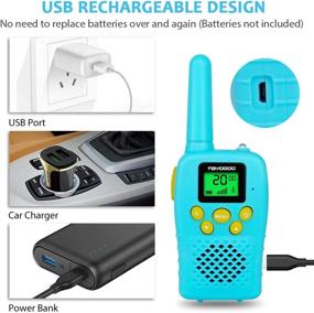 img 3 attached to 🏕️ FAYOGOO Camping Talkies - Two Way Communication for Outdoor Adventures
