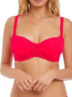 standard macramé sweetheart padded underwire bikini top for women by freya logo