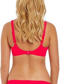 img 1 attached to Standard Macramé Sweetheart Padded Underwire Bikini Top for Women by Freya