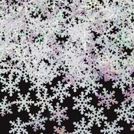 ciang christmas snowflake confetti decoration logo