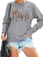 egelexy leopard sweatshirt letter grandma outdoor recreation in climbing logo