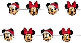 img 1 attached to ✨ Add Magical Touch to Any Space with Kurt Adler 20 Piece Mickey & Minnie Fairy Lights Standard