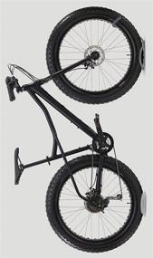 img 2 attached to 🚲 Delta Cycle Leonardo Bike Rack: Efficient Wall Mount Storage Solution for Easy Bicycle Access, Holds Any Bike Up To 40 lbs., Including Fat Tire Option