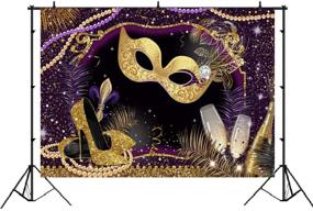 img 3 attached to Masquerade Luxurious Photography Background Decorations
