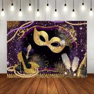 masquerade luxurious photography background decorations logo