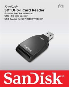 img 2 attached to 📸 Enhanced SanDisk SD UHS-I Card Reader for Optimal Performance - Model SDDR-C531-GNANN