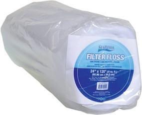 img 1 attached to 🐟 Seapora 4041 Filter Floss Aquarium Filter Pad, 20 sq. ft., 24 x 120 inches