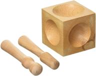 🛠️ versatile vintaj tools dapping block wood with 2 punches - superior metalworking essential logo