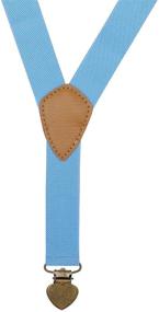 img 3 attached to YJDS Little Suspenders 👦 Vintage Clip-On Boys' Accessories in Suspenders