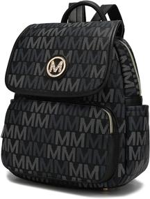 img 4 attached to 🎒 MKF Fashion Backpack Purse for Women and Girls - Women's Handbags & Wallets