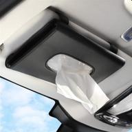 nothomme tissue holder backseat leather logo