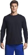 russell athletic lightweight essential heather men's clothing for shirts логотип