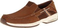 dunham mens windward slip brown logo