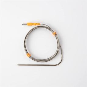 img 1 attached to 🔥 Optimized Flame Boss Orange High Temperature Meat Probe with Straight Plug