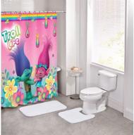 🚿 hugfest trolls shower curtain: enhancing your bathroom décor with seo-friendly appeal logo