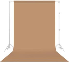 img 4 attached to Savage Seamless Paper Photography Backdrop - #76 Mocha (86 in x 36 ft) - Ideal for YouTube Videos, Live Streaming, Interviews, and Portraits - Made in USA