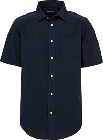 img 2 attached to 👔 Nautica Boys' Clothing: School Uniform Performance Button Down